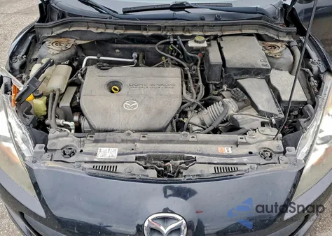 2012 Mazda 3 I из США, поврежденный, VIN JM1BL1UF8C1532728